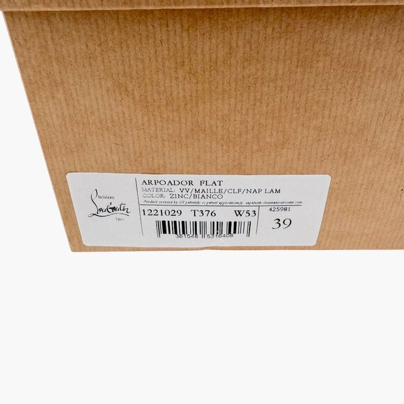 Christian Louboutin Arpoador Light Blue Suede Sock Sneakers Size 39 US 9 Women's - Picture 15 of 15